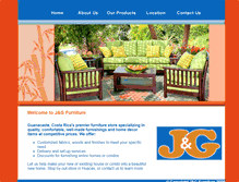 Tablet Screenshot of jygfurniture.com